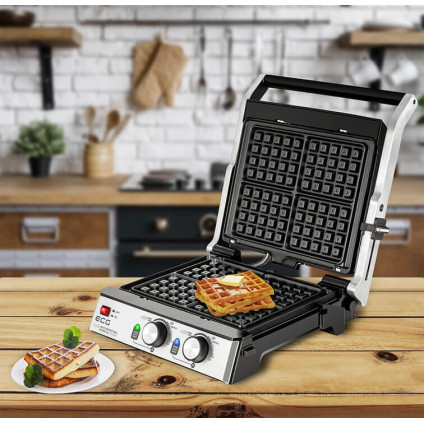 Электрогриль ECG KG 2033 Duo Grill & Waffle