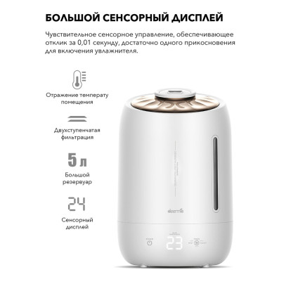 Увлажнитель воздуха Deerma DEM-F600 (международная версия, белый)