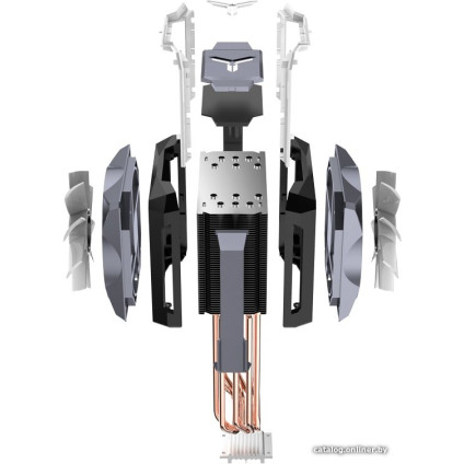 Кулер для процессора Jonsbo CR-1100 (серый)
