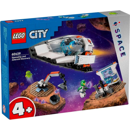 Конструктор LEGO City 60429 Открытие космического корабля и астероида