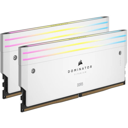 Оперативная память Corsair Dominator Titanium RGB 2x32ГБ DDR5 6600 МГц CMP64GX5M2X6600C32W