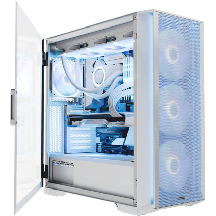 Корпус MODECOM Horizon ARGB Flow Midi (белый)