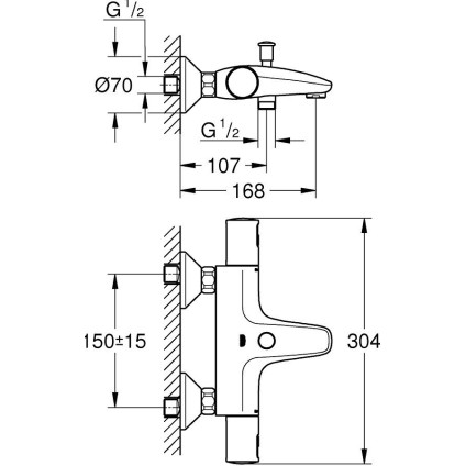 Смеситель Grohe Precision Start 345982430