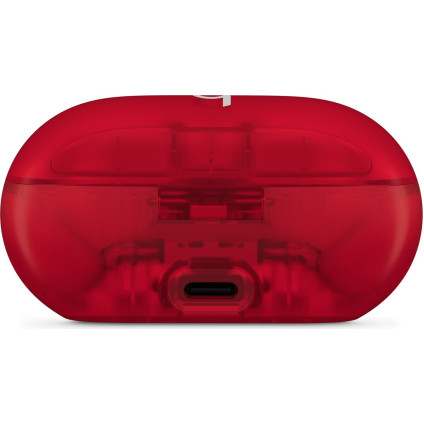 Наушники Beats Solo Buds (прозрачный красный)