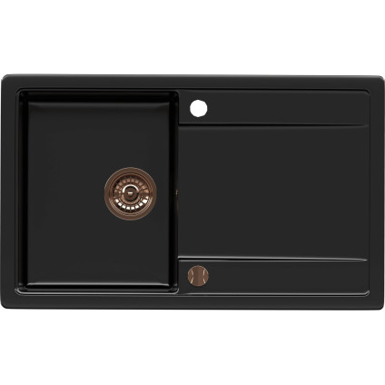 Кухонная мойка Kernau KGS Z 4575 1B1D Deep Black