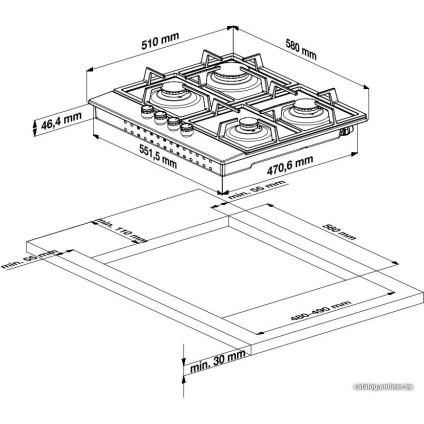 Варочная панель BEKO HILG 642C5 SB
