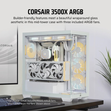 Корпус Corsair 3500X ARGB CC-9011279-WW