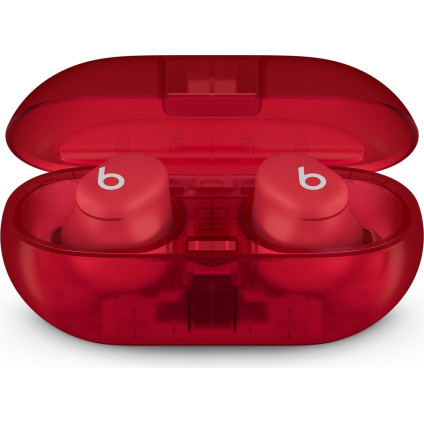 Наушники Beats Solo Buds (прозрачный красный)