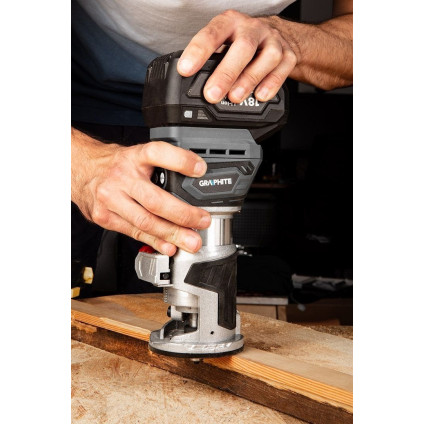 Кромочно-петельный фрезер GRAPHITE 58GE140 (без АКБ)