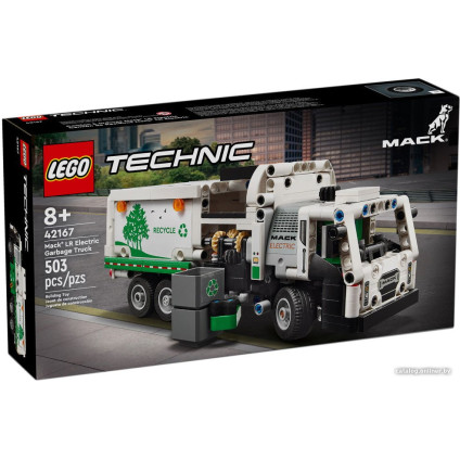 Конструктор LEGO Technic 42167 Электрический мусоровоз Mack LR