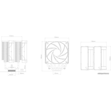Кулер для процессора DeepCool AK620 R-AK620-BKNNMT-G