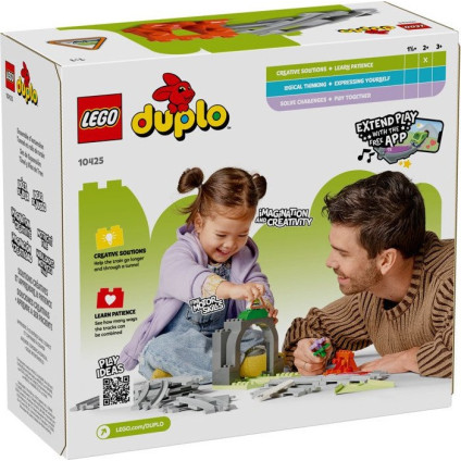 Конструктор LEGO Duplo Железнодорожный туннель и пути 10425