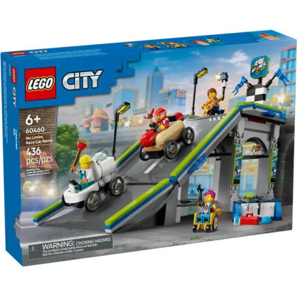 Конструктор LEGO City Без ограничений: трасса с рампами для гоночных авто 60460