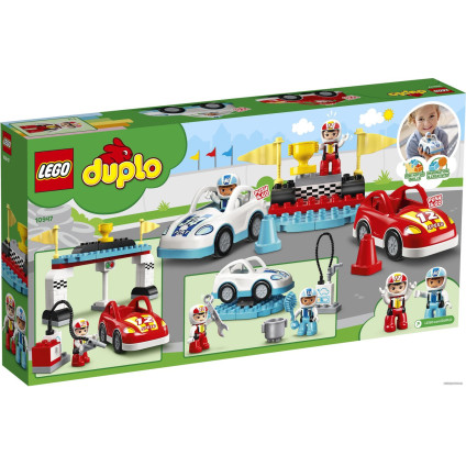 Конструктор LEGO Duplo 10947 Гоночные машины