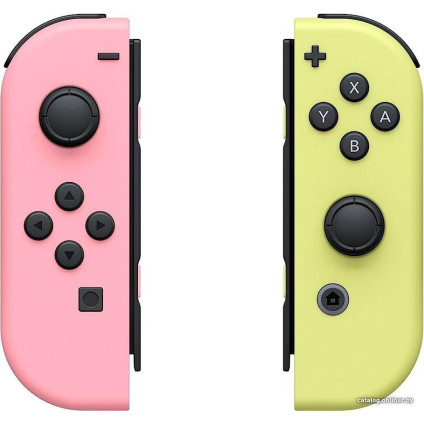 Геймпад Nintendo Joy-Con (пастельный розовый/пастельный желтый)