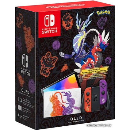 Игровая приставка Nintendo Switch OLED Pokеmon Scarlet and Violet Edition