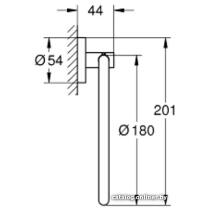 Держатель для полотенца Grohe Essentials 40365001 (хром)