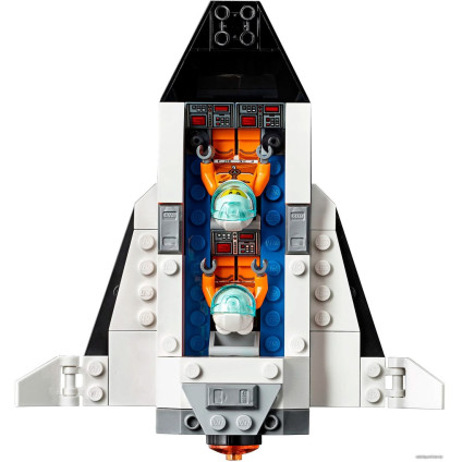Конструктор LEGO City 60229 Площадка для сборки и транспорт для перевозки ракеты