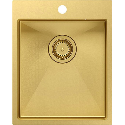 Кухонная мойка Quadron HB4050PVDBSG1