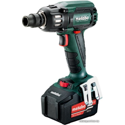 Гайковерт Metabo SSW 18 LTX 400 BL 602205650 (с 2-мя АКБ, кейс)