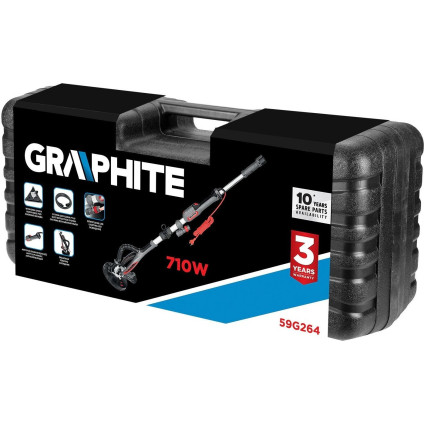 Шлифмашина для стен и потолков GRAPHITE 59G264