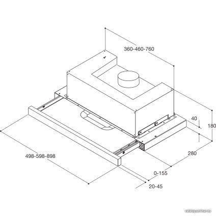 Кухонная вытяжка Whirlpool AKR 5390/1 IX