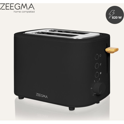 Тостер Zeegma Tostee Black Wood