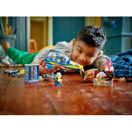 Конструктор LEGO City 60355 Детективные миссии водной полиции