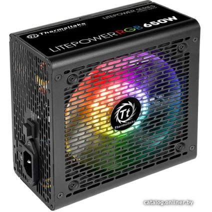 Блок питания Thermaltake Litepower RGB 650W LTP-650AL2NK