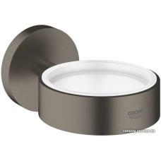 Держатель для мыльницы и стакана Grohe Essentials 40369AL1 (матовый темный графит)