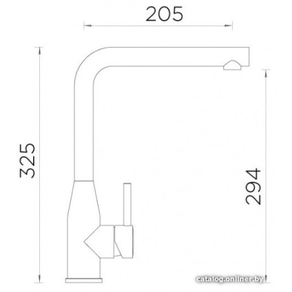 Смеситель Schock Keto (нержавеющая сталь)