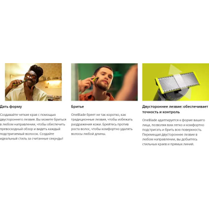 Универсальный триммер Philips OneBlade QP2734/23