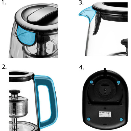 Электрический чайник Yoer EK03S