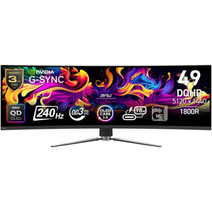 Игровой монитор MSI MPG 491CQPX QD-OLED