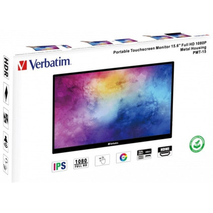 Портативный монитор Verbatim PMT-15 49592