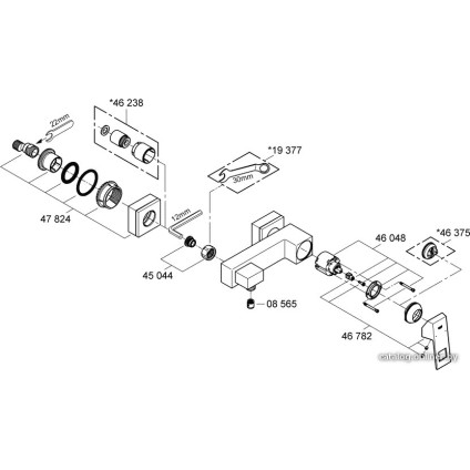 Смеситель Grohe Eurocube 23145000