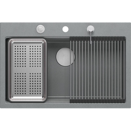 Кухонная мойка Quadron HQM7650U5BS