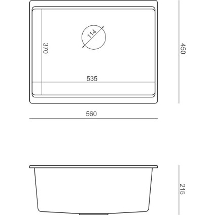 Кухонная мойка Quadron HQJ6045U7PVDG1U