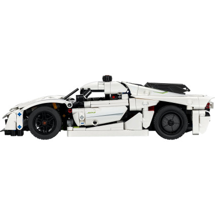 Конструктор LEGO Technic 42184 Белый гиперкар Koenigsegg Jesko Absolut