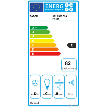 Кухонная вытяжка Faber Chloe XL IS.CG Matt F110 321.0506.537
