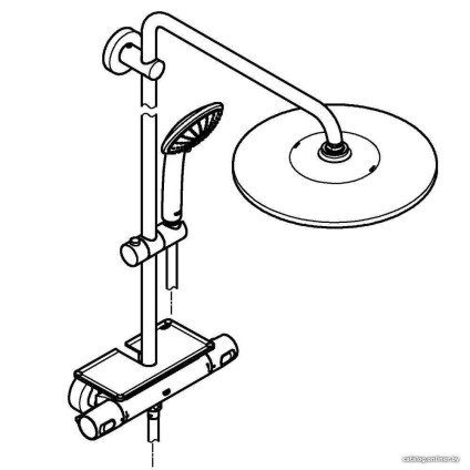 Душевая система  Grohe Vitalio Joy 310 26401001