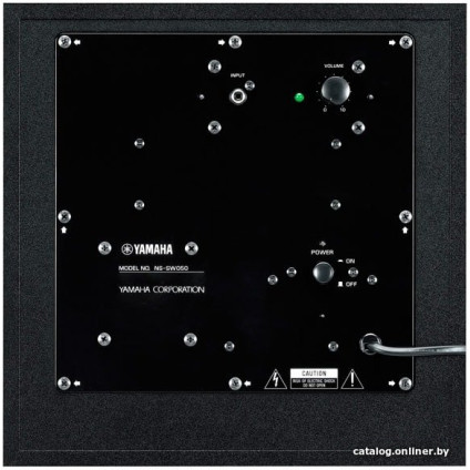 Проводной сабвуфер Yamaha NS-SW050 (черный)