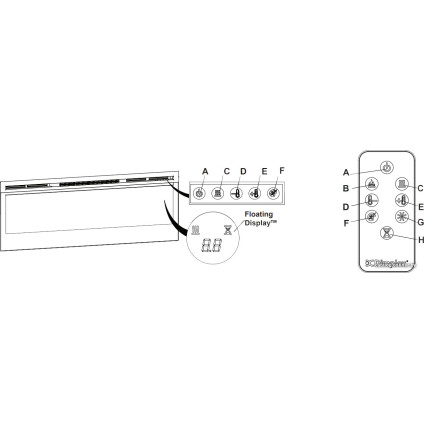 Электрокамин Dimplex Prism 50" BLF5051