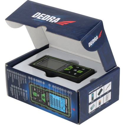 Лазерный дальномер Dedra MC0935