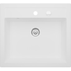 Кухонная мойка Kernau KGS I 60 1B Retro Pure White