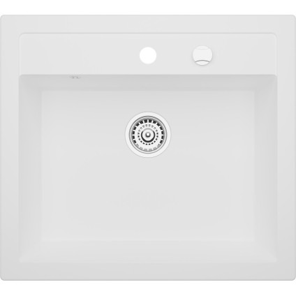 Кухонная мойка Kernau KGS I 60 1B Retro Pure White