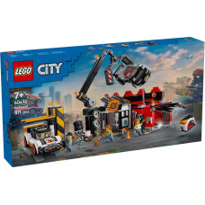 Конструктор LEGO City 60472 Свалка с автомобилями