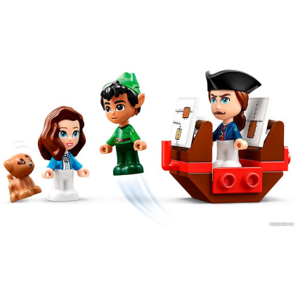 Конструктор LEGO Disney 43220 Приключение Питера Пэна и Венди по сборнику рассказов