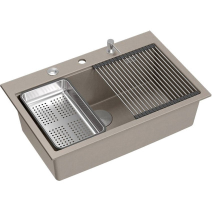 Кухонная мойка Quadron HQM7650U4_BS