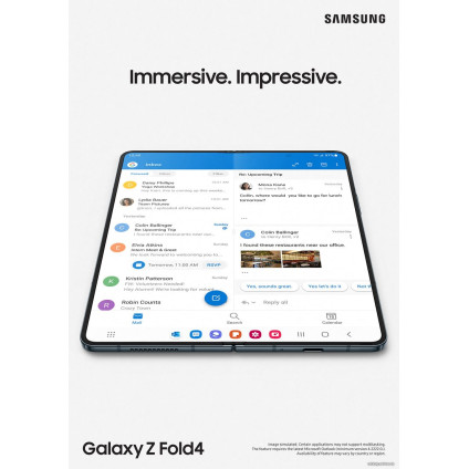 Телефон Samsung Galaxy Z Fold4 12GB/256GB (серо-зеленый)